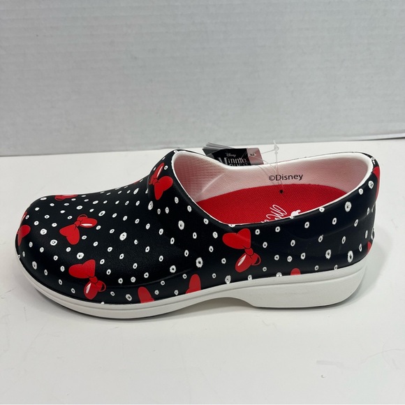 CROCS Disney Minnie Mouse Neria Pro II Clogs Slip Resistant Work Shoes Clog NWT - Picture 8 of 15